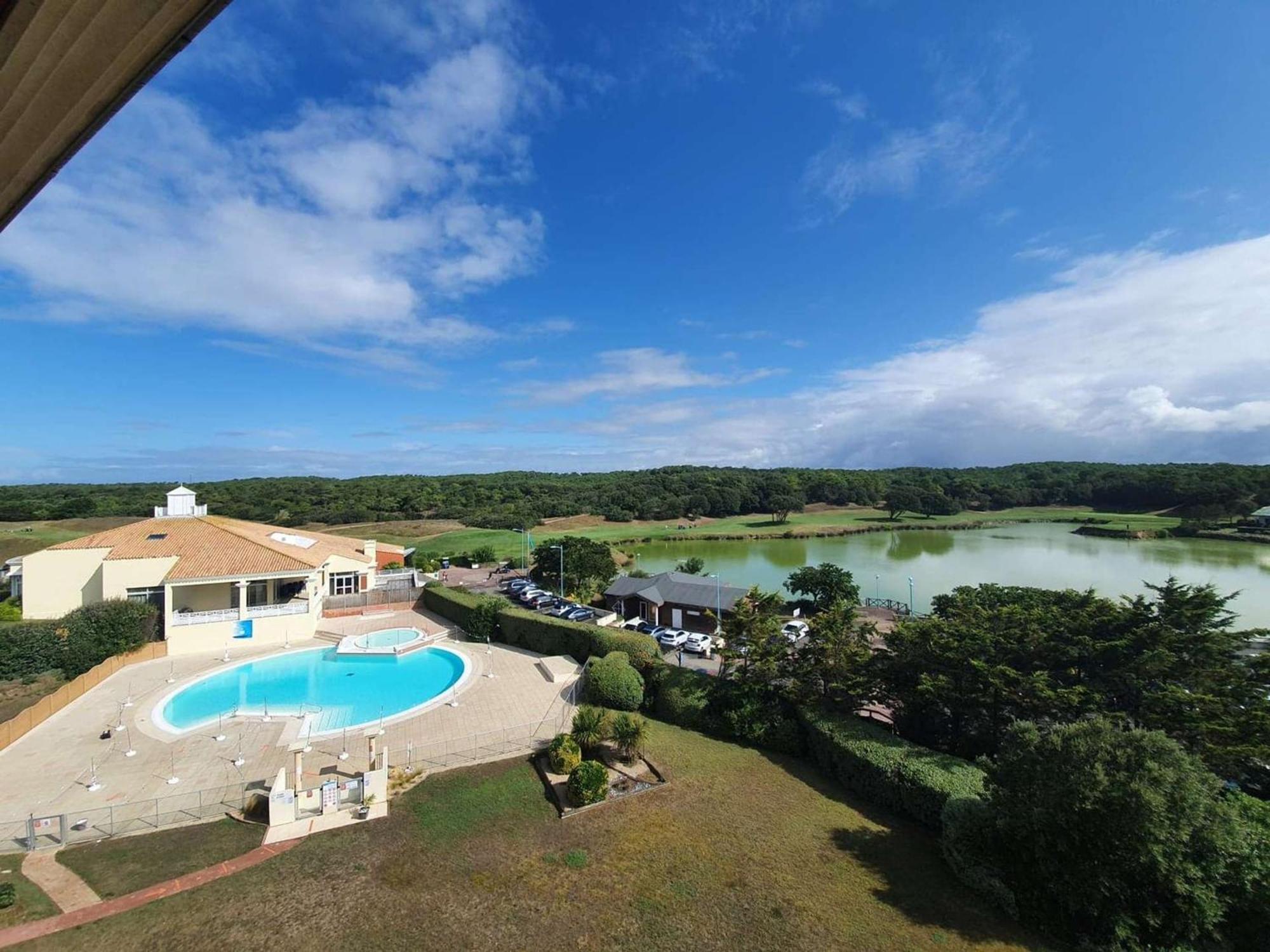 Appartement 2 Pieces/Cabine, Piscine, Parking, Bord De Mer - Saint Jean De Monts - Fr-1-224C-81 エクステリア 写真
