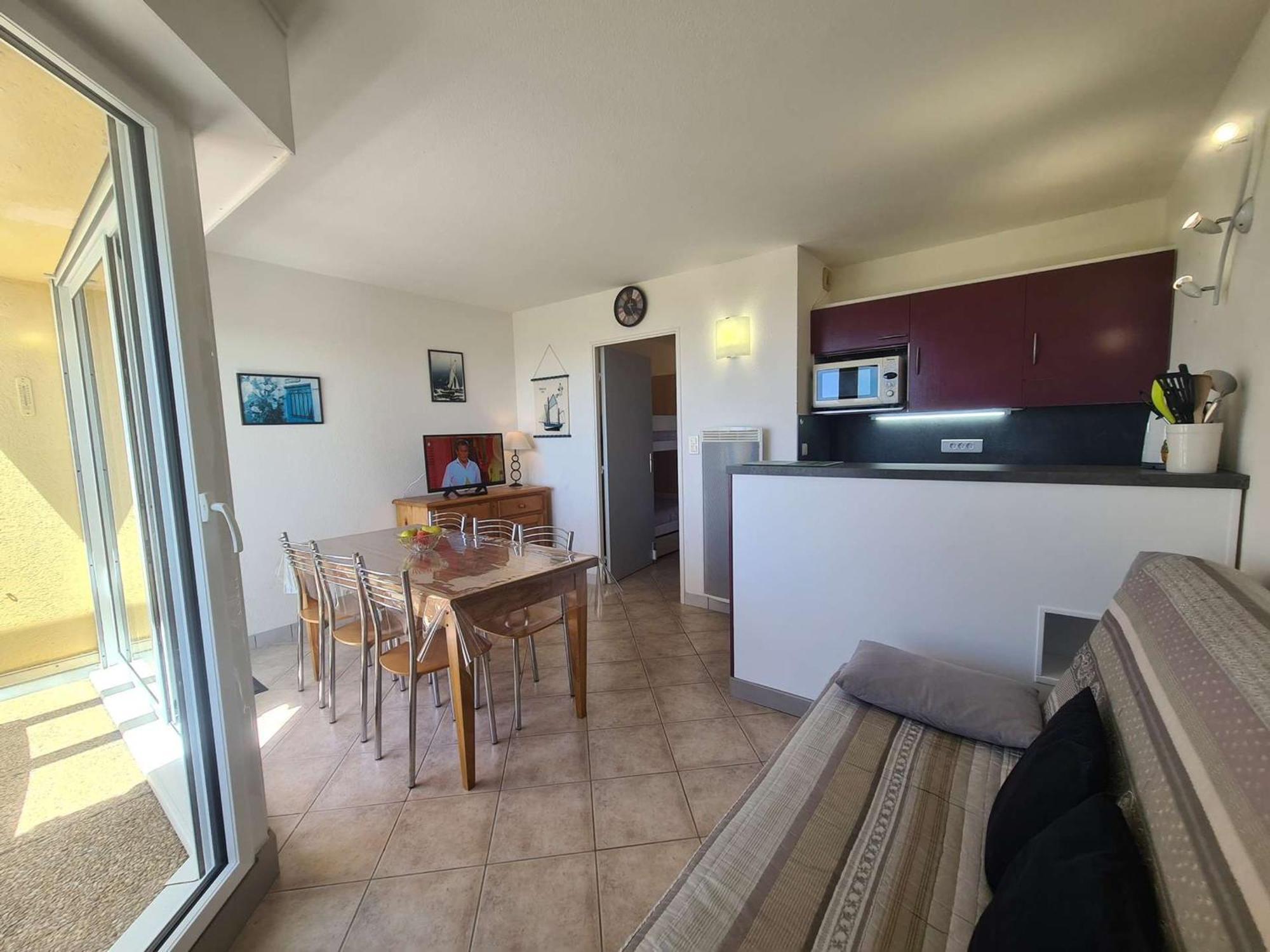 Appartement 2 Pieces/Cabine, Piscine, Parking, Bord De Mer - Saint Jean De Monts - Fr-1-224C-81 エクステリア 写真